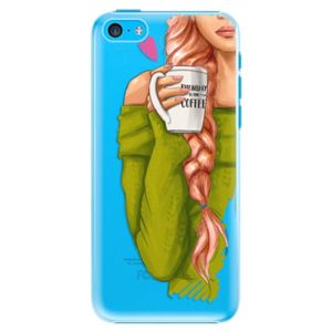Plastové puzdro iSaprio - My Coffe and Redhead Girl - iPhone 5C vyobraziť