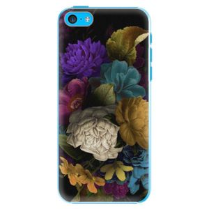 Plastové puzdro iSaprio - Dark Flowers - iPhone 5C vyobraziť