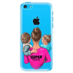 Plastové puzdro iSaprio - Super Mama - Boy and Girl - iPhone 5C vyobraziť