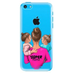 Plastové puzdro iSaprio - Super Mama - Two Girls - iPhone 5C vyobraziť
