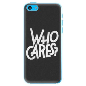 Plastové puzdro iSaprio - Who Cares - iPhone 5C vyobraziť
