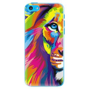 Plastové puzdro iSaprio - Rainbow Lion - iPhone 5C vyobraziť
