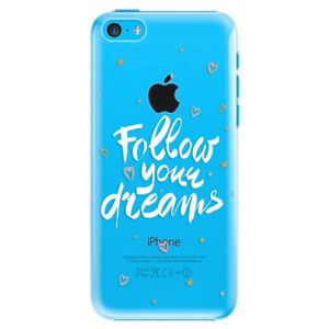 Plastové puzdro iSaprio - Follow Your Dreams - white - iPhone 5C vyobraziť