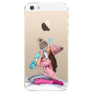 Plastové puzdro iSaprio - Kissing Mom - Brunette and Boy - iPhone 5/5S/SE vyobraziť