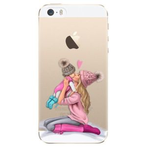 Plastové puzdro iSaprio - Kissing Mom - Blond and Girl - iPhone 5/5S/SE vyobraziť