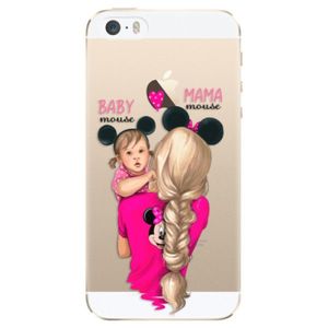 Plastové puzdro iSaprio - Mama Mouse Blond and Girl - iPhone 5/5S/SE vyobraziť