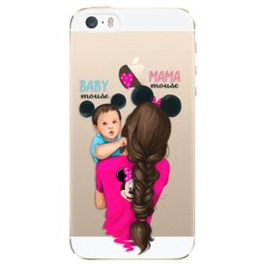 Plastové puzdro iSaprio - Mama Mouse Brunette and Boy - iPhone 5/5S/SE vyobraziť