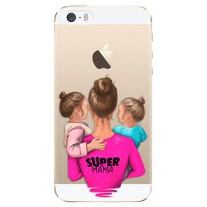 Plastové puzdro iSaprio - Super Mama - Two Girls - iPhone 5/5S/SE vyobraziť