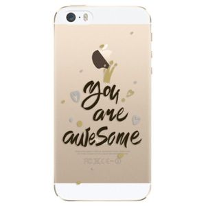 Plastové puzdro iSaprio - You Are Awesome - black - iPhone 5/5S/SE vyobraziť