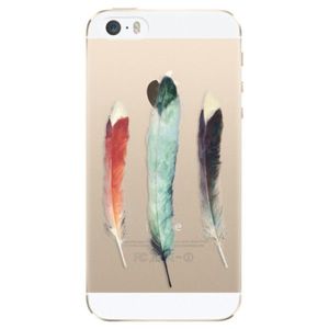 Plastové puzdro iSaprio - Three Feathers - iPhone 5/5S/SE vyobraziť