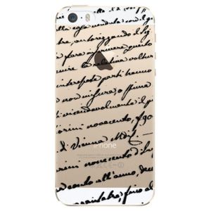 Plastové puzdro iSaprio - Handwriting 01 - black - iPhone 5/5S/SE vyobraziť