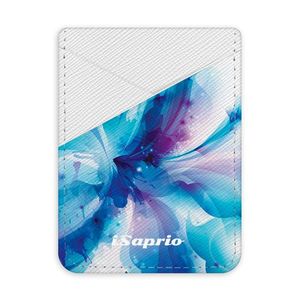 Pouzdro na kreditní karty iSaprio - Abstract Flower - světlá nalepovací kapsa vyobraziť
