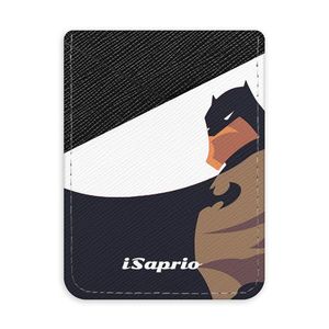 Pouzdro na kreditní karty iSaprio - Bat Comics - tmavá nalepovací kapsa vyobraziť