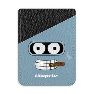Pouzdro na kreditní karty iSaprio - Bender - tmavá nalepovací kapsa vyobraziť