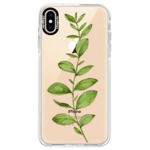 Silikónové púzdro Bumper iSaprio - Green Plant 01 - iPhone XS Max vyobraziť