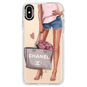 Silikónové púzdro Bumper iSaprio - Fashion Bag - iPhone XS Max vyobraziť