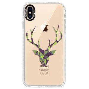 Silikónové púzdro Bumper iSaprio - Deer Green - iPhone XS Max vyobraziť