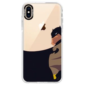 Silikónové púzdro Bumper iSaprio - BaT Comics - iPhone XS Max vyobraziť