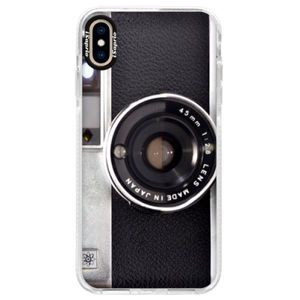 Silikónové púzdro Bumper iSaprio - Vintage Camera 01 - iPhone XS Max vyobraziť
