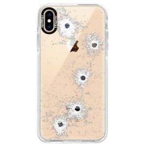 Silikónové púzdro Bumper iSaprio - Gunshots - iPhone XS Max vyobraziť