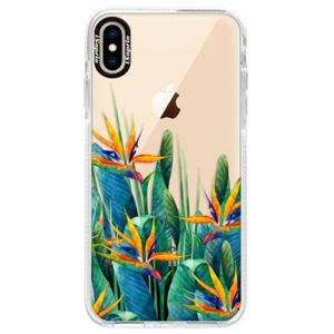Silikónové púzdro Bumper iSaprio - Exotic Flowers - iPhone XS Max vyobraziť