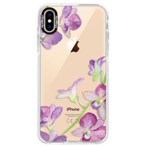 Silikónové púzdro Bumper iSaprio - Purple Orchid - iPhone XS Max vyobraziť