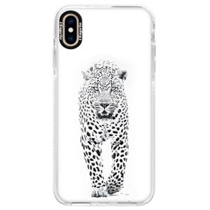 Silikónové púzdro Bumper iSaprio - White Jaguar - iPhone XS Max vyobraziť