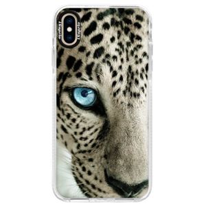 Silikónové púzdro Bumper iSaprio - White Panther - iPhone XS Max vyobraziť
