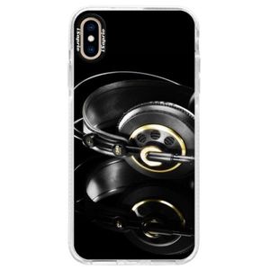 Silikónové púzdro Bumper iSaprio - Headphones 02 - iPhone XS Max vyobraziť