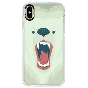 Silikónové púzdro Bumper iSaprio - Angry Bear - iPhone XS Max vyobraziť