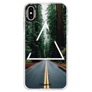 Silikónové púzdro Bumper iSaprio - Triangle 01 - iPhone XS Max vyobraziť