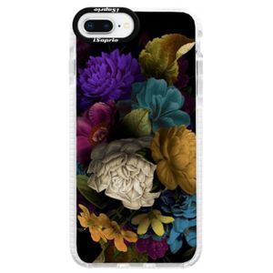 Silikónové púzdro Bumper iSaprio - Dark Flowers - iPhone 8 Plus vyobraziť