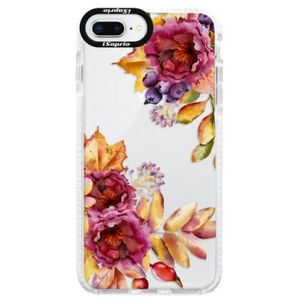 Silikónové púzdro Bumper iSaprio - Fall Flowers - iPhone 8 Plus vyobraziť