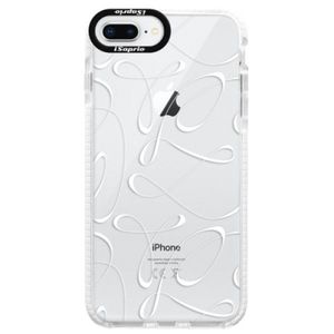 Silikónové púzdro Bumper iSaprio - Fancy - white - iPhone 8 Plus vyobraziť