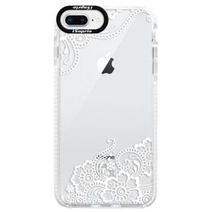 Silikónové púzdro Bumper iSaprio - White Lace 02 - iPhone 8 Plus vyobraziť