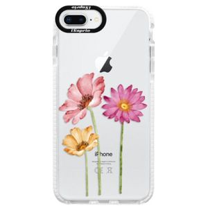 Silikónové púzdro Bumper iSaprio - Three Flowers - iPhone 8 Plus vyobraziť