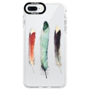 Silikónové púzdro Bumper iSaprio - Three Feathers - iPhone 8 Plus vyobraziť