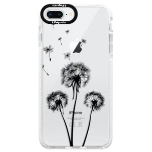 Silikónové púzdro Bumper iSaprio - Three Dandelions - black - iPhone 8 Plus vyobraziť