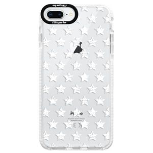 Silikónové púzdro Bumper iSaprio - Stars Pattern - white - iPhone 8 Plus vyobraziť