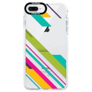 Silikónové púzdro Bumper iSaprio - Color Stripes 03 - iPhone 8 Plus vyobraziť