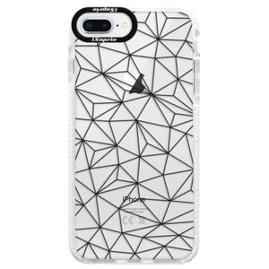 Silikónové púzdro Bumper iSaprio - Abstract Triangles 03 - black - iPhone 8 Plus vyobraziť