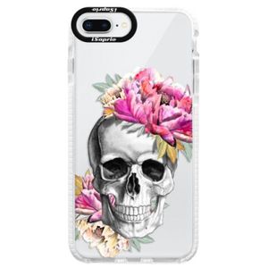 Silikónové púzdro Bumper iSaprio - Pretty Skull - iPhone 8 Plus vyobraziť