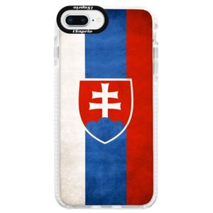 Silikónové púzdro Bumper iSaprio - Slovakia Flag - iPhone 8 Plus vyobraziť