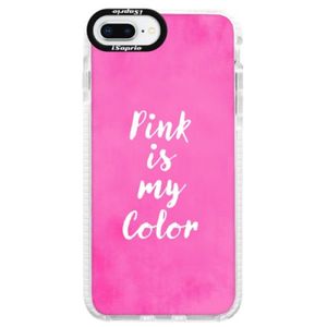 Silikónové púzdro Bumper iSaprio - Pink is my color - iPhone 8 Plus vyobraziť