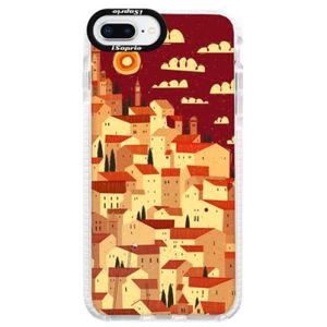 Silikónové púzdro Bumper iSaprio - Mountain City - iPhone 8 Plus vyobraziť