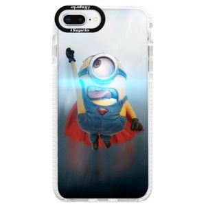 Silikónové púzdro Bumper iSaprio - Mimons Superman 02 - iPhone 8 Plus vyobraziť