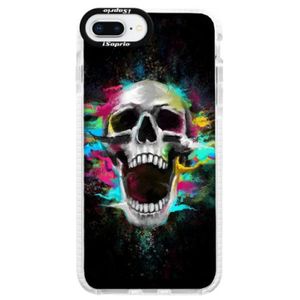 Silikónové púzdro Bumper iSaprio - Skull in Colors - iPhone 8 Plus vyobraziť