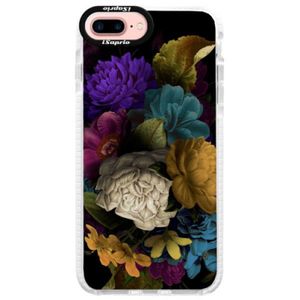 Silikónové púzdro Bumper iSaprio - Dark Flowers - iPhone 7 Plus vyobraziť