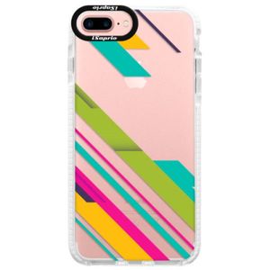 Silikónové púzdro Bumper iSaprio - Color Stripes 03 - iPhone 7 Plus vyobraziť