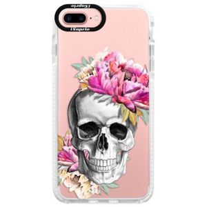 Silikónové púzdro Bumper iSaprio - Pretty Skull - iPhone 7 Plus vyobraziť